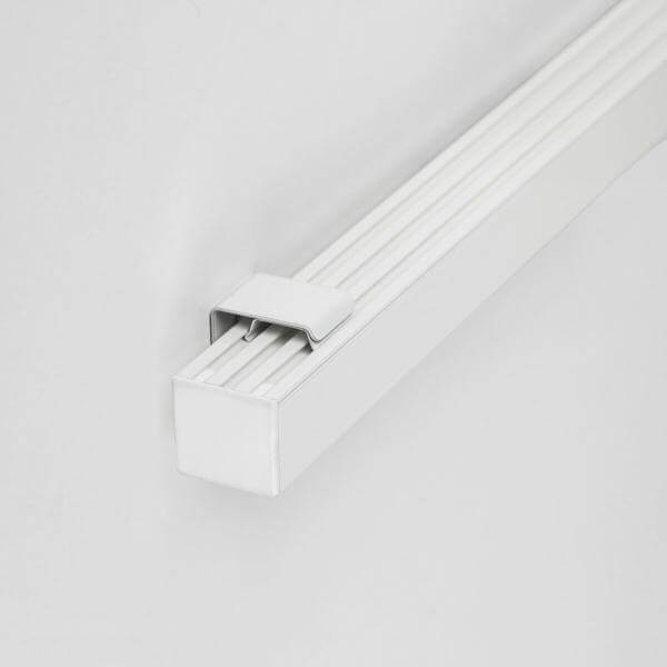 Befestigungsclips für LED-Leisten ideal für Wand- oder Deckenmontage in Wohnzimmer, Flur oder Küche